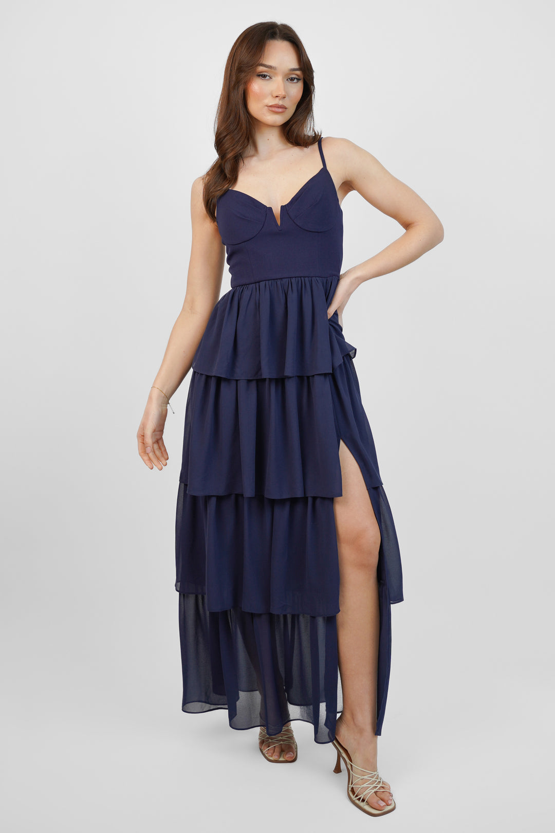 navy blue prom dress short A Line Off the Shoulder Short Navy Blue Prom Dresses, Short Dark Blue
