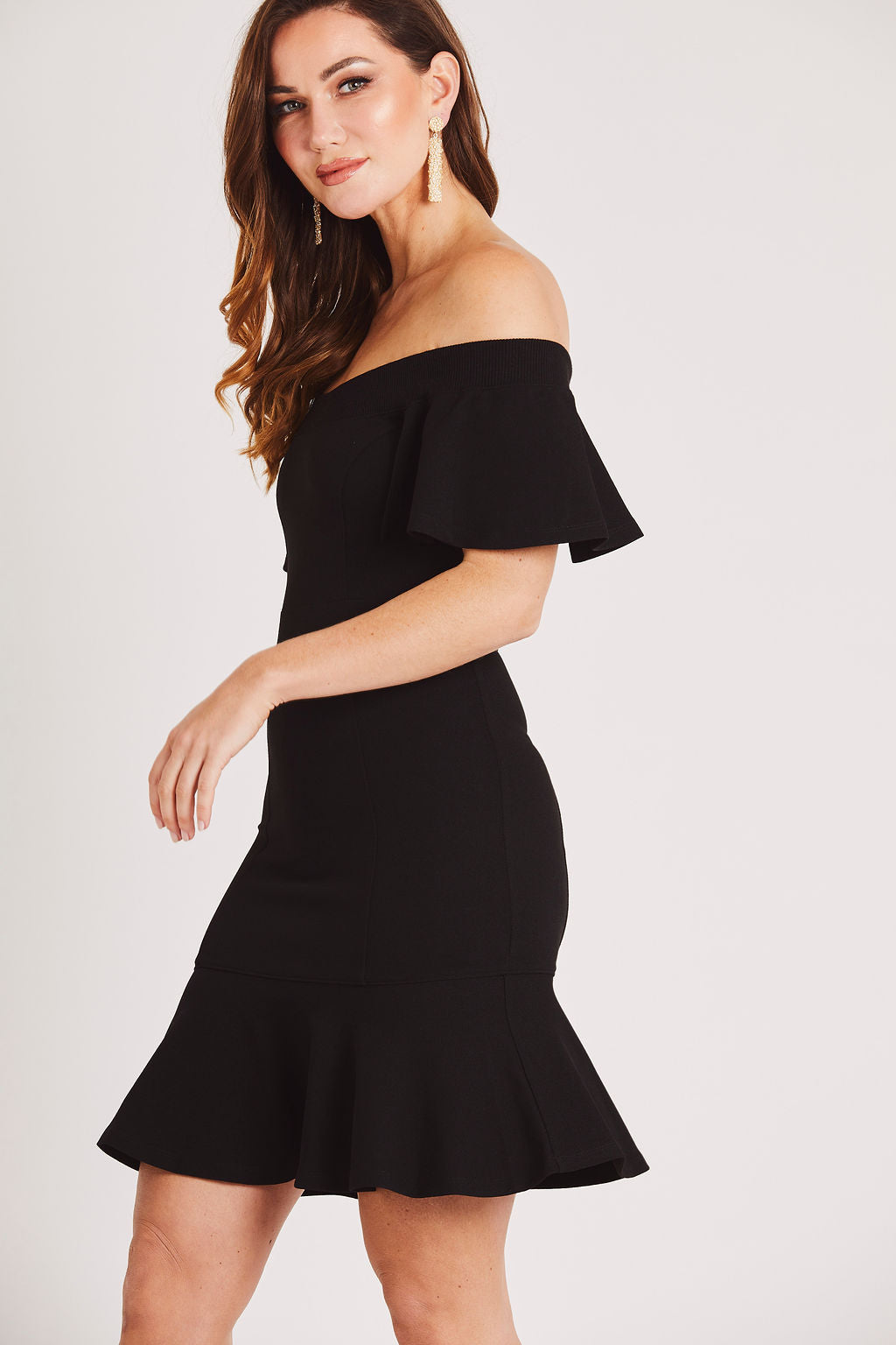 Bodycon 2024 frill skirt