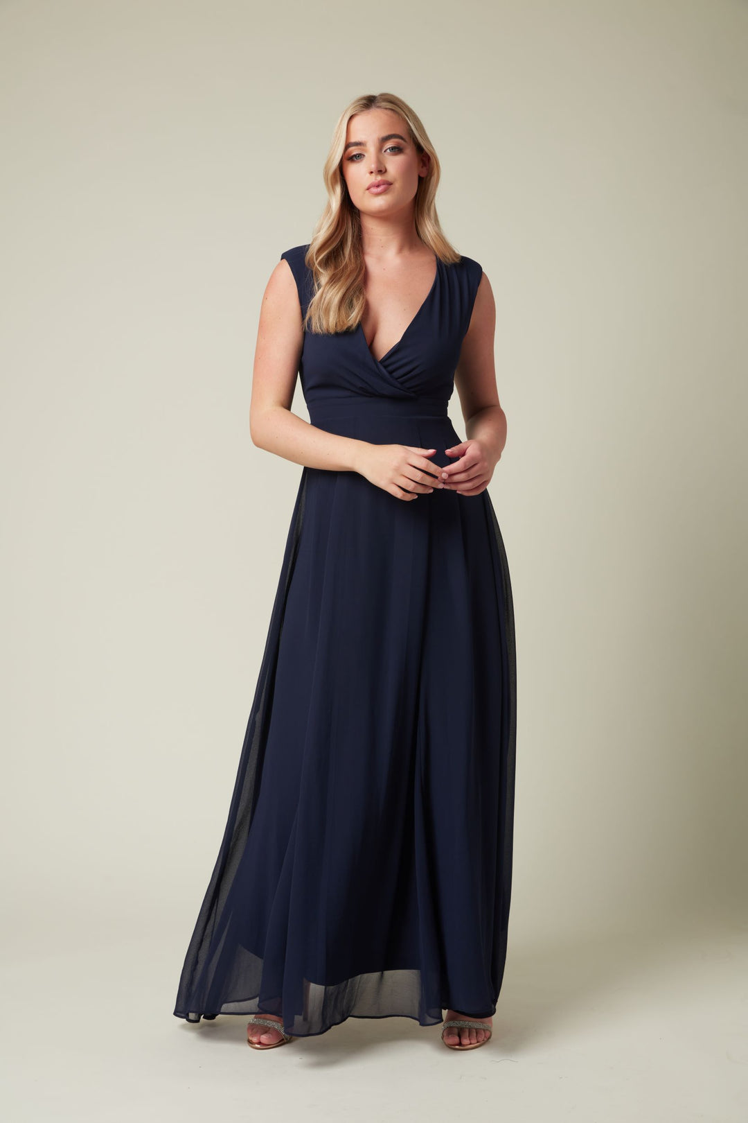biba deep v maxi dress Biba Bridesmaid Deep V Maxi Dress
